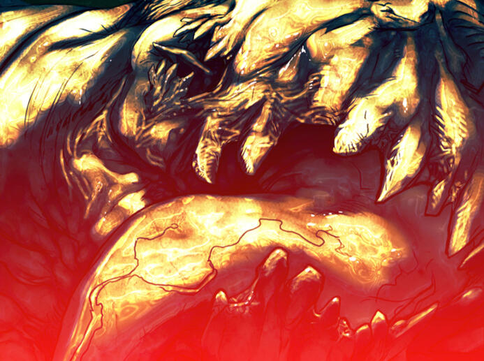 Shapeshifting Fleshy Eldritch Horror